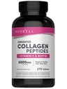 NeoCell Collagen Peptides Pills | 270 Caplets | with Vitamin C and Biotin | Grass Fed Bovine | Hair, Skin, & Nails | for Women and Men