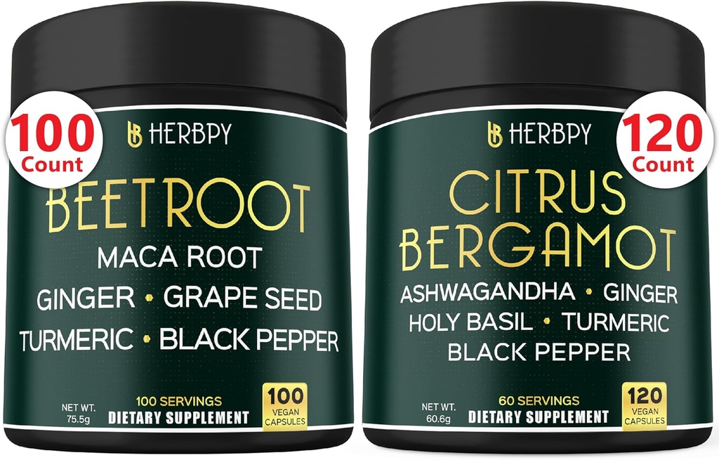 Bundle 6in1 Buraki Korzeń kapsułki & 6in1 Citrus Bergamot suplement