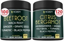 Bundle 6in1 Buraki Korzeń kapsułki & 6in1 Citrus Bergamot suplement