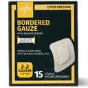 Medline Bordered Gaze, 2 "x 2" Adhesive Wyspa opatrunek, Steryl, 15 Hrabia
