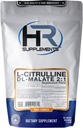 HR Suplementy L- Citrulline DL- Malate 2: 1 Proszek, 500 Grams (1.1 Lbs), Unflavored, Labe- Tested, Scoop Zawarte