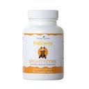 Młode żyjące dzieci MightyZyme tabletki do żucia - 90 ct - Suplement enzymatyczny dla dzieci - Naturalne wsparcie trawienne dla dzieci - Przyjazne dla dzieci