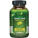 Irwin Naturals 2- in-1 Cleanse & Flush Weight Loss Support - 60 Płynne żele soft- Flushs Digestive Tract & Redukuje Bloating - 30 Łączne służby