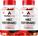 LIVORKA Alpha Surge for Men - Alpha Surge Gummies for Mężczyzna, Alfa Surge Gummies 1050mg, Alpha Surge XL Gummie, Alphasurge Gummies, Alfa Surge Gummies, Alpha Sugre Mężczyzna, 120 Gummies for 2 Month