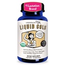 Legendyjski Mleko Płynne Złota Lactation Support Support 124; Suplement do mleka z kozami organicznymi Rue, Thistle mleka, Shatavari, Fennel, Alfalfa & Anise Amend124; Suplementy do karmienia piersią, 60 Hrabia