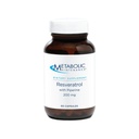 Resweratrol Metabolic Maintenance Resweratrol z piperyną - Trans Resweratrol Supplement Kapsułki dla przeciwutleniaczy + Wsparcie sercowo-naczyniowe, Brak Fillerów, 200mg Trans- Resweratrol na dawkę - 60 Kapsułki