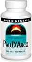 Źródło Naturals PAU D 'Arco Suplement diety - 100 tabletek