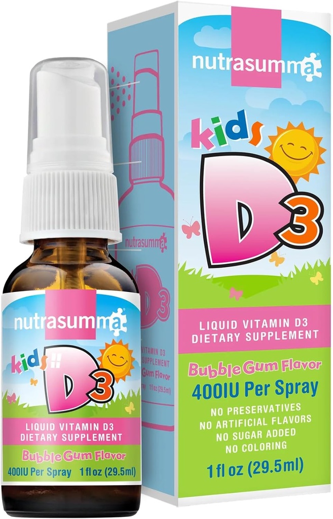 Nutrasumma Dzieci Witamina D3 400 j. m.