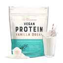 Live Conscious Vegan Pea Protein Powder - Vanilla Dream Flavor 124; Plant- Based Vegan Protein Blend - Pea, Brown Rice, Pumpkin, Sacha Inchi