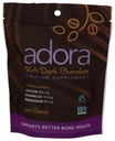 Dysk suplementu wapnia Adora, ciemna czekolada, 30 Count - 500 mg