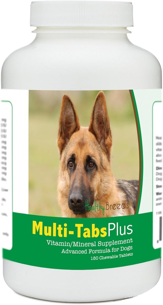 Healthy Breeds German Shepherd Multi- Tabs Plus tabletki do żucia 180