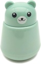 Kruszarka do piór CoaGu Bear dla osób starszych - FDA- Compliant Fine Powder, ABS wolny od BPA-, Easy Grip & Clean, Leakproof Przenośny szlifierka lekarska