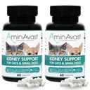 Aminavast Nerki Supplement Supplement for Cats and Small Dogs, 300mg 2- Pack - Promotes Natural Nerki Function - Aid in Health and Vitality of Aging Nerki - Easy Administrated - 60 Sprinkle kapsułki