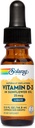 SOLARAY Witamina D3 Krople płynne 25 μg (1000 j. m.) - Zwiększona absorpcja Witamina D Krople w oleju słonecznikowym dla wsparcia VIT D3 - Naturalnie Nieflawored, Dropper Zawarte - Aprox. 500 Służenia, 0.5oz