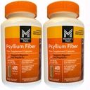 Mark Fiber Capsules 2Pack (400 Count) Pyllium Husk jest # 1 Doctor- Zalecany suplement Fiber.