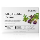 Shaklee - 7- Day Healthy Cleanse: Kompletny System Reset, i Energy Boost - Z Probiotyki, Liver Support i Herbal Cleanse - Step- by- Step Guide - 7 Daily Morning & Night Pakiety