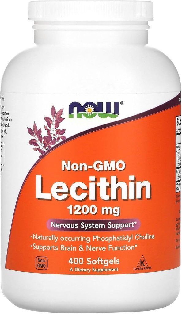 Lecytyna 19 Ziarno 1200 mg - Teraz żywność - 400 - Softgel