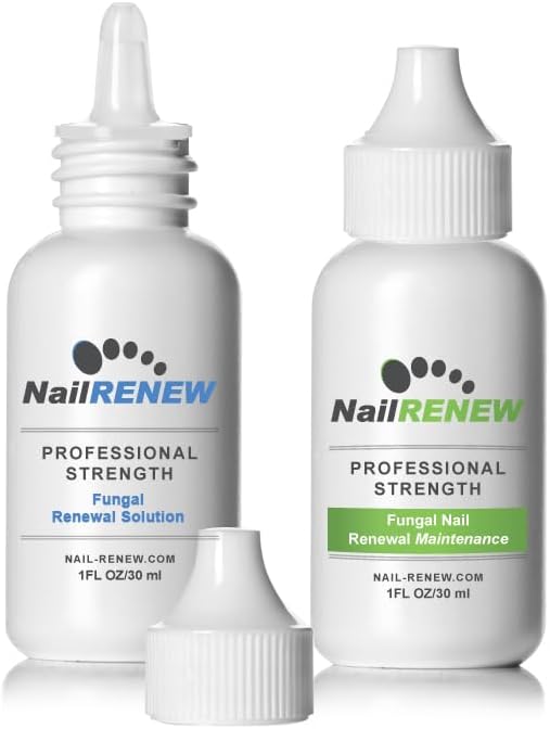 NailRENEW Antygrzybiczy Kompletny System - Profesjonalna siła, Grzyb Leczenie Grzybów, Przebarwienia lub Brittle Nails