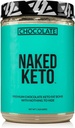 Naga czekolada Keto - Premium czekolada Keto Fat Bomb Powder - Nic sztucznego - Bezglutenowy Keto Bomb Czekoladowy Mct Oil Powder bez Gmos - 1.3 Lb