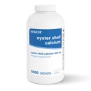 MAJOR Oyster Shell Wapń 500mg - Codzienne Suplement Dietetyczny do Zdrowia Kości i Wspomagania Joint, Suplement mineralny dla mężczyzn i kobiet, Bezglutenowy - 1000 Tabletki (1 opakowanie)