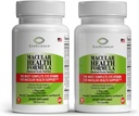 EyeScience - Macular Health Formula - 120 kapsułki - Kompletny suplement odżywczy dla zdrowia oczu - Zawiera luteinę, zeaksantynę, witaminę C, D, E & B6- 2- Pack