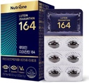 Nutrione Lutein Zeaksantyna 164 - Pielęgnacja oczu, Kapsułki, Ekstrakt Billberry, Szczepy oczu, Suchość oczu, Pielęgnacja wzroku - 16: 4 Złoty Mieszanka Stosunku Luteiny i Zeaksantyny, Witaminy, Selen, Cynk - 30Ct