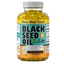 Black Seed Oil kapsułki 1000mg - Lab Tested Turecki Nigella Sativa z 3X Thymoquinone (90 Softgels) - USA Made, Cold- Pressed Kalonji Oil - Pure Non-GMO Sweet Sunnah for Hair, Mózg i Wsparcie immunologiczne