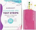 Ecoflossom Odczyn pochwy Test Paski dla kobiet - Sprawdzić pH Równowaga - Monitor Waginoza bakteryjna BV Leczenie - Zapobieganie Yeast Infection UTI - Szybkie dokładne wyniki, Indywidualne uszczelniane Pouch (30 Count)