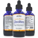 Mimi 's Miracle Zeolites: Heavy Metal Detox Zeolite Supplement Drops z 70 Minerały dla dorosłych i dzieci - Wspiera przywracanie komórek, Immune & Digestive Tract Health (4 butelki oz, 60 Day Supply)