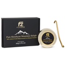 FOUZEE Pure Himalayan Mountains Shilajit - 77% + Fulvic Acid Authentic Hard Consistency, Natural Source of Fulvic Acid, Over 85 Trace Minerals, Obejmuje Stal nierdzewna Spoon (50 Grams)