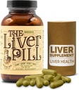The Liver Pill 120 Kapsułki - Ziołowa Wątroba Cleanse Detox & Naprawa Pigułki z Burdock Root, Mleko Thistle, Rozmaryn, i Nasiona Flax - Non-GMO, Organic, i Natural Liver Detox Pigułki dla mężczyzn i kobiet