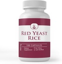 Ekstrakt Red Yeast Rice, (100 kapsułek) Zawsze czysty, bez dodatków lub wypełniaczy, Laboratorium zweryfikowane (100 kapsułek)
