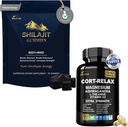 Shilajit Ashwagandha Gummies & Magnezu suplement uspokajający Duo