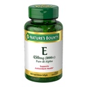 Nature 's Bounty Witamina E 1000 IU Softgels, Wspiera przeciwutleniacze Zdrowie i system immunologiczny, 1 Podawanie dziennie, No gluten, 60 Softgels (Opakowanie po 1)