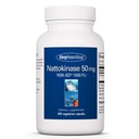 Alergia Research Group Nattokinase 50mg Supplement - NSK- SD 1000 FU, wsparcie sercowo-naczyniowe, Circulative Health, Kapsułki wegetariańskie - 300 Count