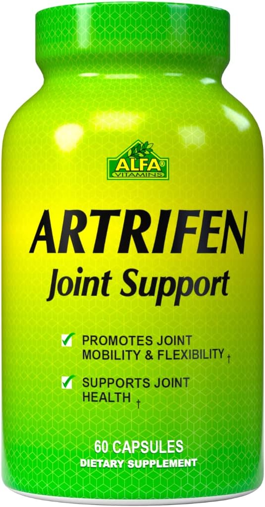Artrifen 60 Kapsułki - Glukozamina - Chondroitin - Boswellia Extract - Joint Health - Kłopoty z kolanem
