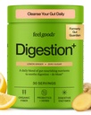 Feel Towary Guardian gut, Fiber organiczny, Probiotyczny i Prebiotyczny proszek, Bez cukru, Zioła na Bloat, Gut Health Support, Digestive Health for Men & Women, Non GMO, Wegan, Lemon Ginger, 30 Służenia