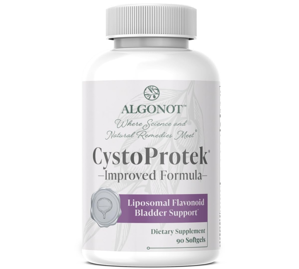 CystoProtek 1 Pack - Opatentowany Formuła Promotes Bladder Health Korzystanie ekskluzywne połączenie hialuronianu, chondroityny i naturalnych flawonoidów
