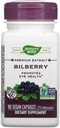 Nature 's Way Bilberry Standaryzowane ekstrakt Veg kapsułki 90 ea (Opakowanie 2)