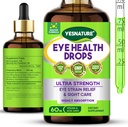 YESNATURE Eyebright Herb Eye Health Drops for Eye Strain Relief & Sight Care, Ultra Siła Eye Health Supplement