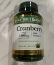 Bounty Cranberry Plus Witamina C, 4200 mg, Softgels 250 ea (Opakowanie po 2)