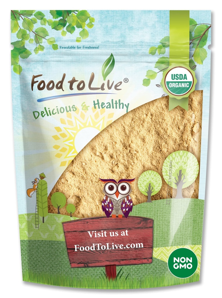 Żywność do życia Organic Maca Proszek, 4 Ounces żelatynizowane, Non-GMO, Kosher, Wegan, luzem