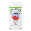 BioPharma Scientific NanoGreens Superfood Proszek - Owoce i warzywa, Przeciwutleniacze i Probiotyki dla energii, trawienie i wsparcie immunologiczne - 30 Służenia, Flavor truskawkowy