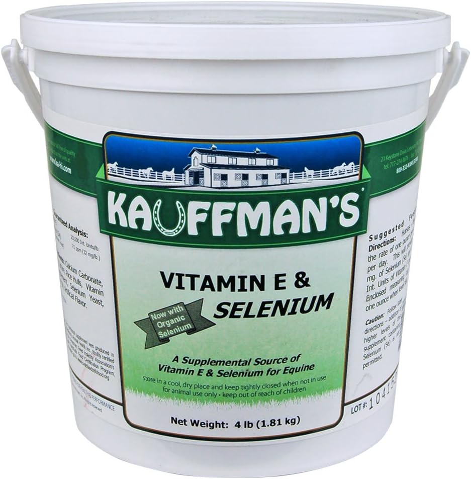 Kauffman 's Animal Products Witamina E & Selenium Proszek 4 lb