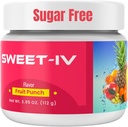 Sweet IV Proszek elektrolitu - 3.9g Podawanie aromatyzowanego napoju Miedź Magnezu, Miedź - 40 Słupki Magnezu Proszek do uprawiania sportu Entuzjaści, Sportowcy - Pyszne i odświeżacze (owocowy Punch)