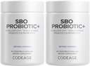 Codeage SBO Probiotyki, 50 Miliard CFU na obsługę, Gleba wielostrumieniowa na bazie organizmów mieszanych i organiczny fermentowany mieszanka botaniczna, Stabilny szelf- 2 opakowania