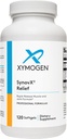 XYMOGEN SynovX Relief - Joint Supplement with Boswellia Serrata Extract + Turmeric - Muscle and Joint Relief Supplements - Vegan, Gluten Free and Non GMO (120 Softgels)