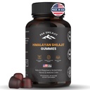 Czysty suszony suchy Himalayan Shilajit Gummy dla mężczyzn i kobiet 124; Organic Shilajit Gummies Gummes 124; Natural 85 Plus Ślad Minerałów Fulvic Acid 124; Energia, Immunitet 124; Sugar-Free 60 Zdrowy Gummy