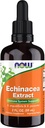 Teraz żywności Suplementy, Echinacea ekstrakt płynny z kroplomierzem, Wsparcie systemu immunologicznego *, 2- unce