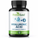 ForestLeaf Hyaluronic Acid Supplements Acid Supplements 124; 100mg Wysoka biodostępna dietetyczna Hyaluronic Acid Powder Kapsułki + 50mg VIT C Supports 124; Wspomaga nawodnienie skóry, smarowanie stawów, anty- starzenia, Włosy i paznokcie 124; 120 Czapki